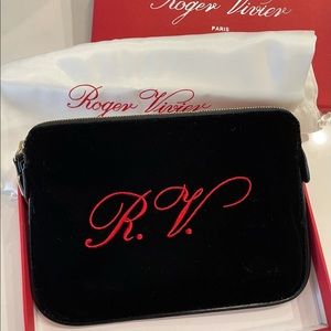 Roger Vivier Velvet Pouch